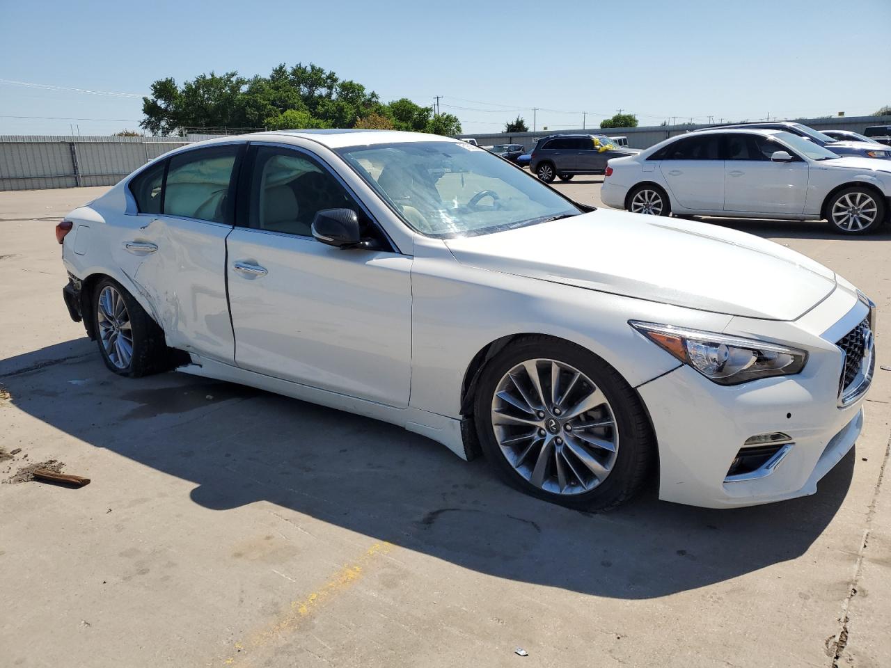 JN1EV7AP5JM354606 2018 Infiniti Q50 Luxe