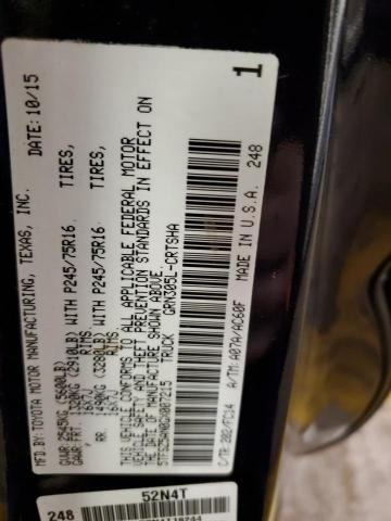 2016 TOYOTA TACOMA ACC - 5TFSZ5AN0GX007215