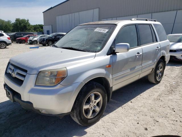 Lot #2471367908 2007 HONDA PILOT EXL salvage car