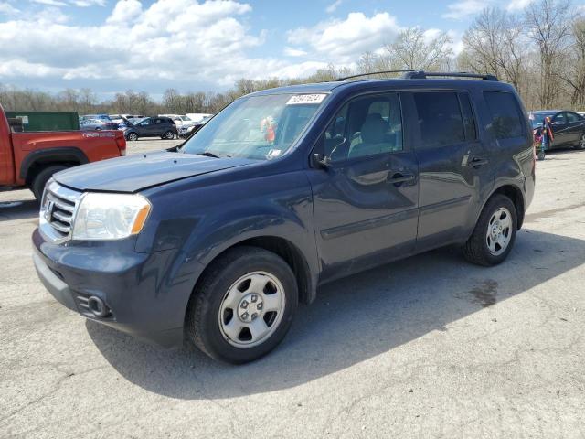 Lot #2526576024 2012 HONDA PILOT LX salvage car