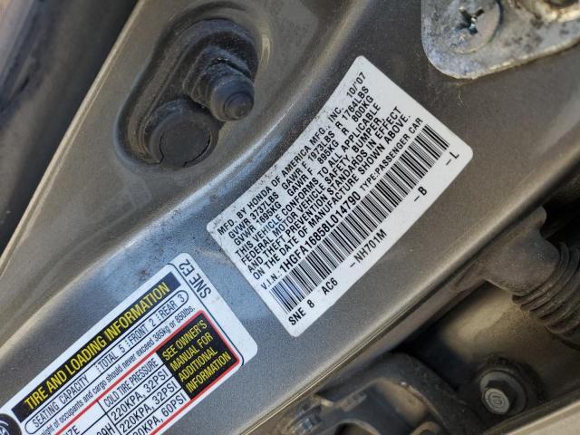 2008 Honda Civic Ex VIN: 1HGFA16858L014790 Lot: 50807794