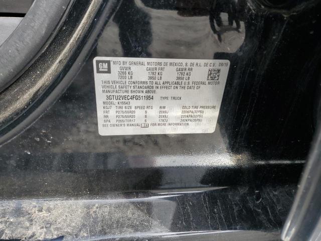 2015 GMC Sierra K1500 Slt VIN: 3GTU2VEC4FG511954 Lot: 52999954