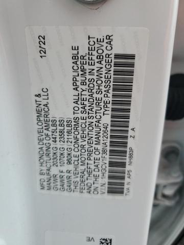 2022 HONDA ACCORD SPO - 1HGCV1F38NA120640