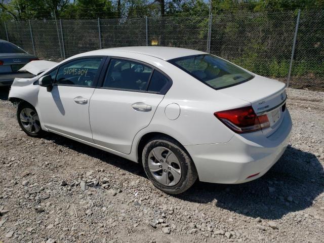 Vin: 19xfb2f54fe101089, lot: 51095204, honda civic lx 20152