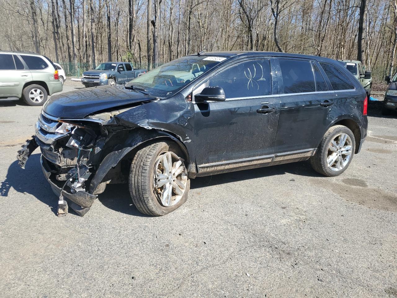 2013 Ford Edge Limited vin: 2FMDK4KC6DBE01756