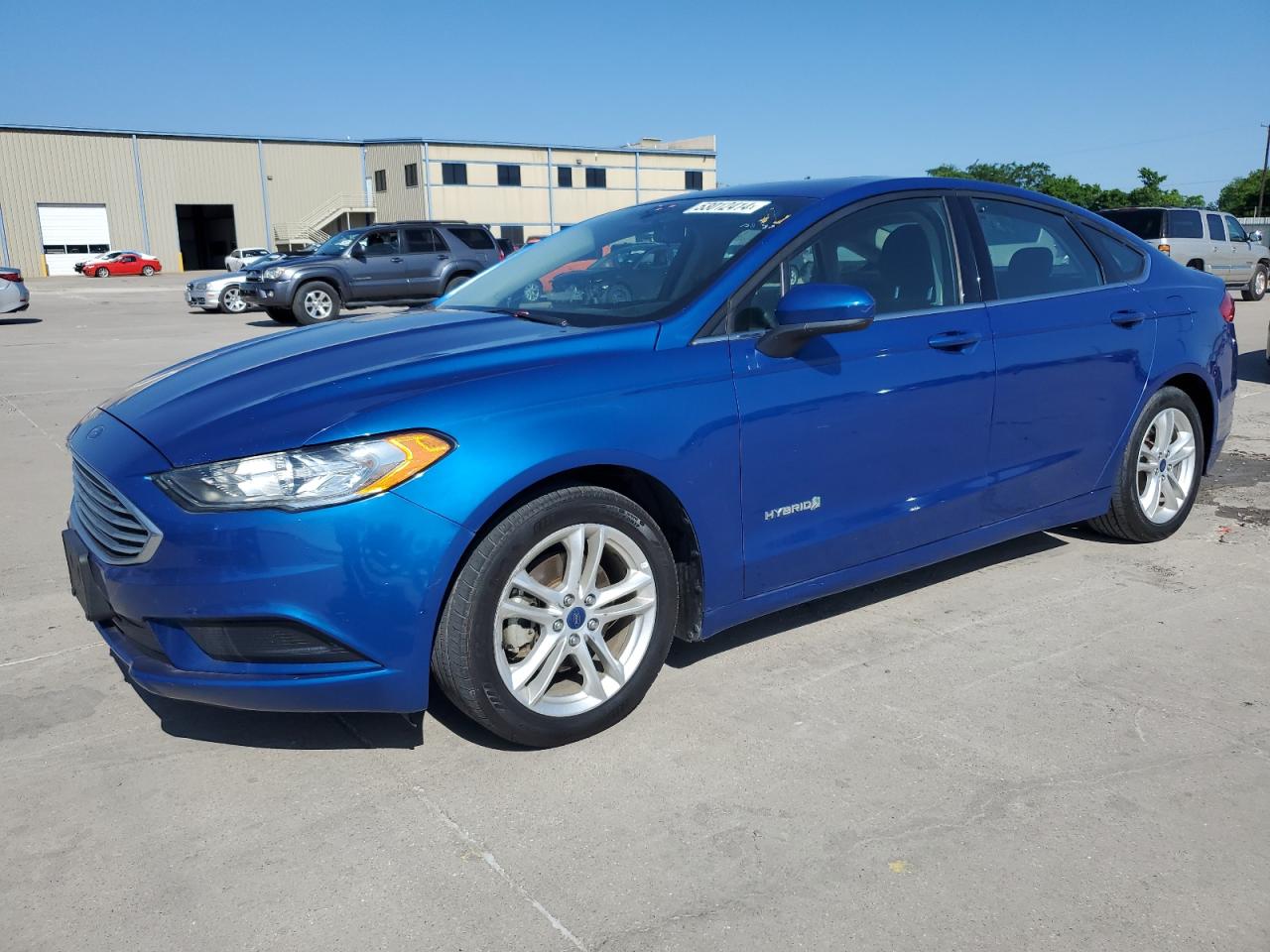 Lot #2522108734 2018 FORD FUSION SE