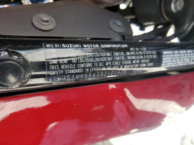 2009 SUZUKI VZ1500 - JS1VY55A392101526