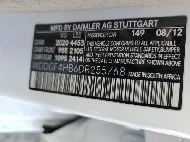 VIN WDDGF4HB6DR255768 2013 Mercedes-Benz C-Class, 250 no.12