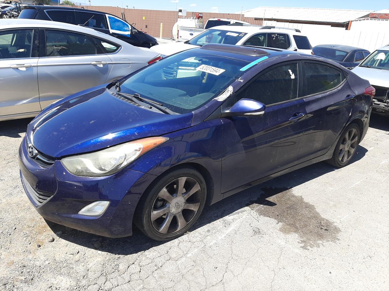 2013 Hyundai Elantra Gls vin: 5NPDH4AEXDH236711