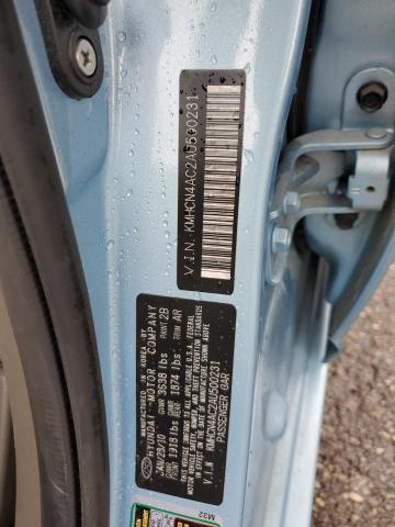 2010 Hyundai Accent Gls VIN: KMHCN4AC2AU500231 Lot: 50669934