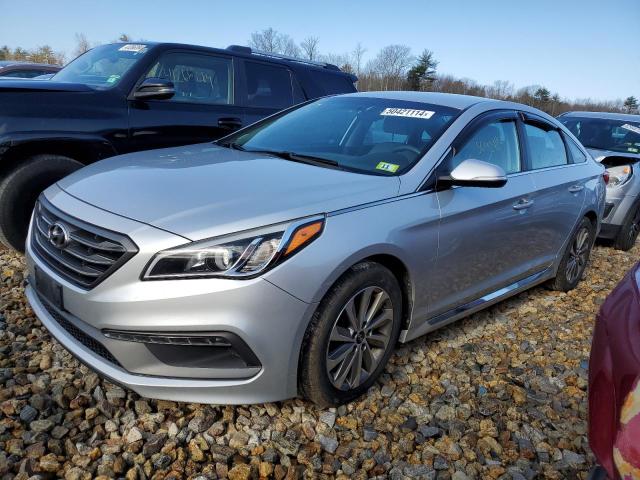 Lot #2468294445 2015 HYUNDAI SONATA SPO salvage car