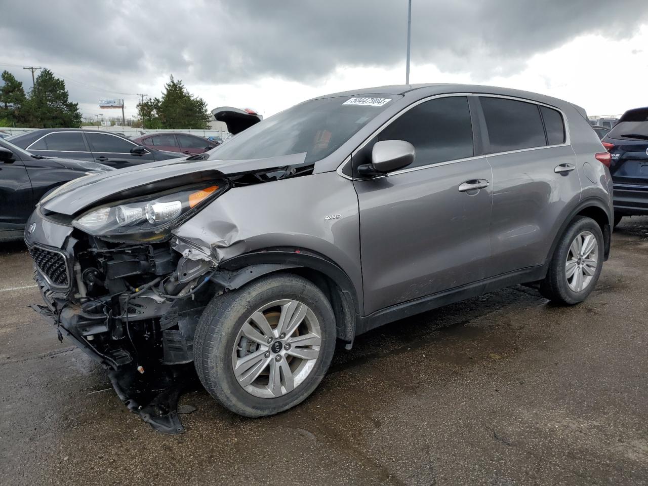 KNDPMCAC2H7283758 2017 Kia Sportage Lx