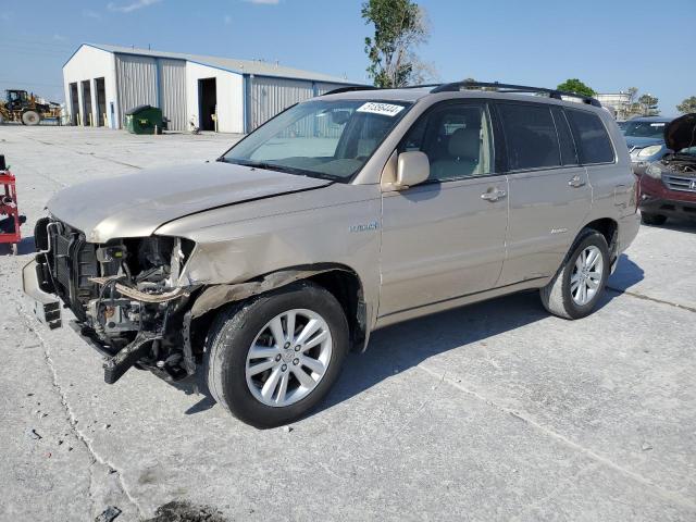 2006 Toyota Highlander Hybrid VIN: JTEDW21A160014898 Lot: 51356444