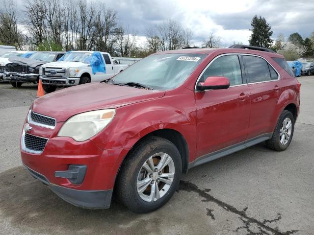 Lot #2443322693 2012 CHEVROLET EQUINOX LT salvage car