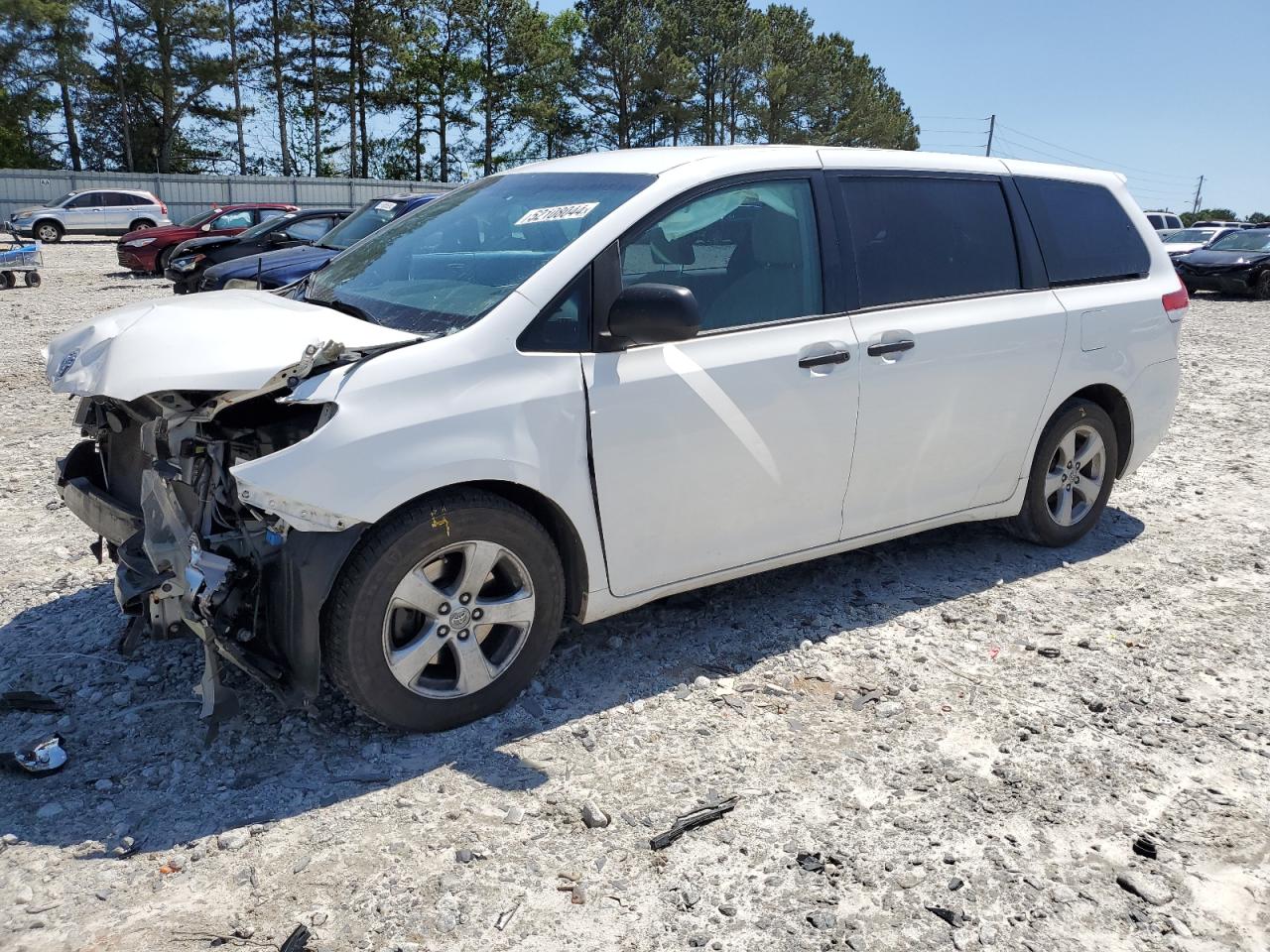 5TDZK3DC2CS241504 2012 Toyota Sienna