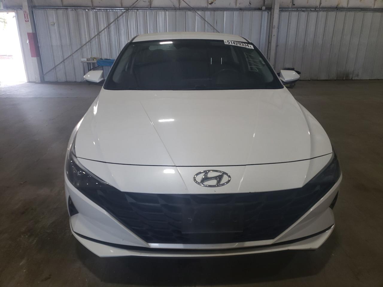 2021 Hyundai Elantra Sel vin: 5NPLS4AG1MH005520