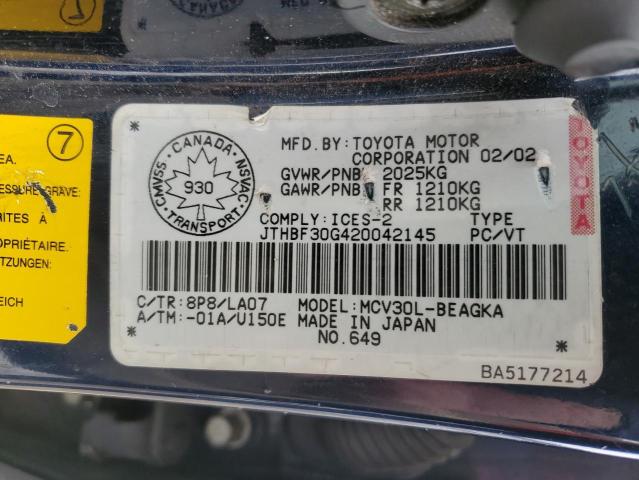 2002 Lexus ES - Image 11