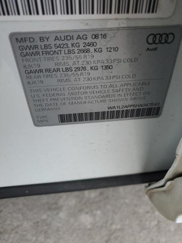 VIN WA1L2AFP5HA047543 2017 Audi Q5, Premium Plus no.14