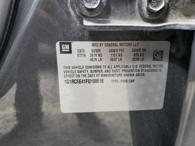 VIN 1G1RC6E41FU108618 2015 Chevrolet Volt no.12