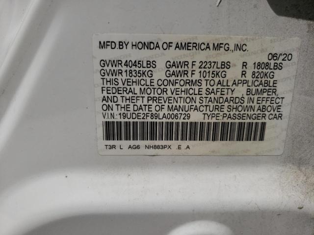 19UDE2F89LA006729 Acura ILX PREMIU 13