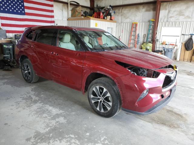 2022 Toyota Highlander Xle VIN: 5TDGZRBH2NS233099 Lot: 51985694