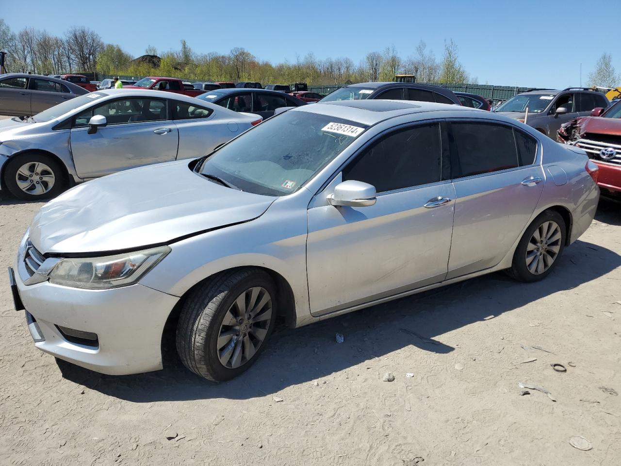 1HGCR3F85FA008536 2015 Honda Accord Exl