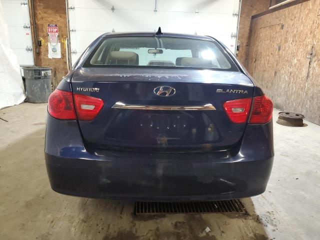 2010 Hyundai Elantra Blue VIN: KMHDU4AD6AU168763 Lot: 51094974