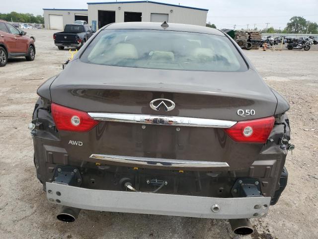 2014 Infiniti Q50 Base VIN: JN1BV7AR6EM697015 Lot: 43593594