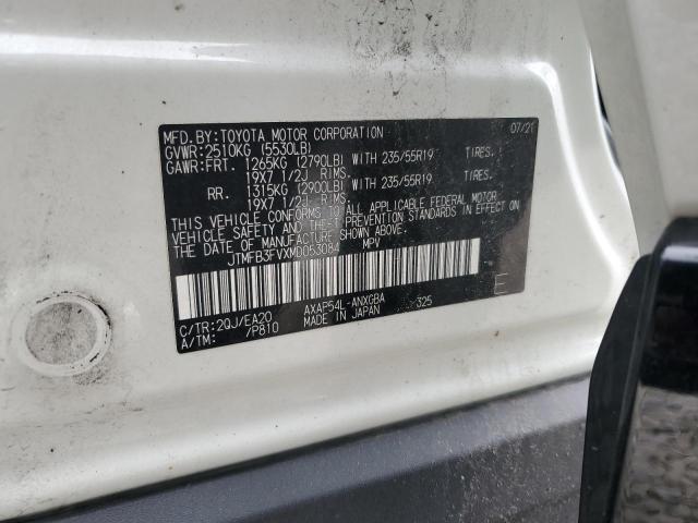 2021 TOYOTA RAV4 PRIME - JTMFB3FVXMD053084