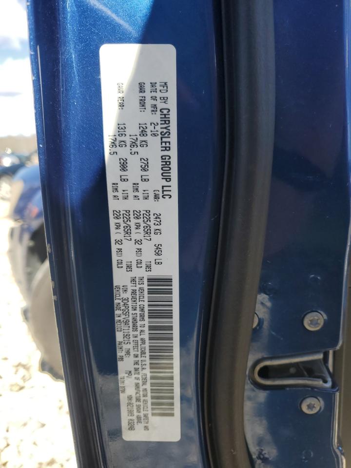 3D4PG5FV9AT119215 2010 Dodge Journey Sxt