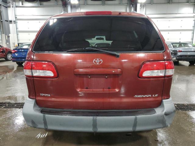 2001 Toyota Sienna Le VIN: 4T3ZF13C91U353691 Lot: 50524634