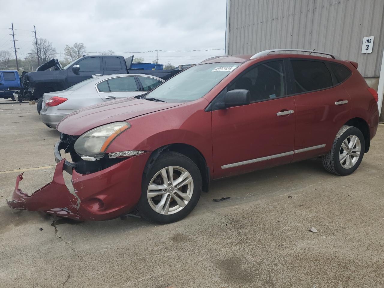 2015 Nissan Rogue Select S vin: JN8AS5MT6FW663857