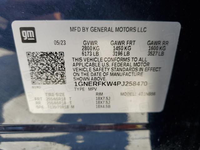 2023 Chevrolet Traverse Ls VIN: 1GNERFKW4PJ258470 Lot: 52388734