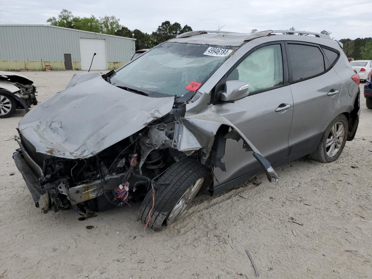 2012 Hyundai Tucson Gls vin: KM8JU3AC7CU437215