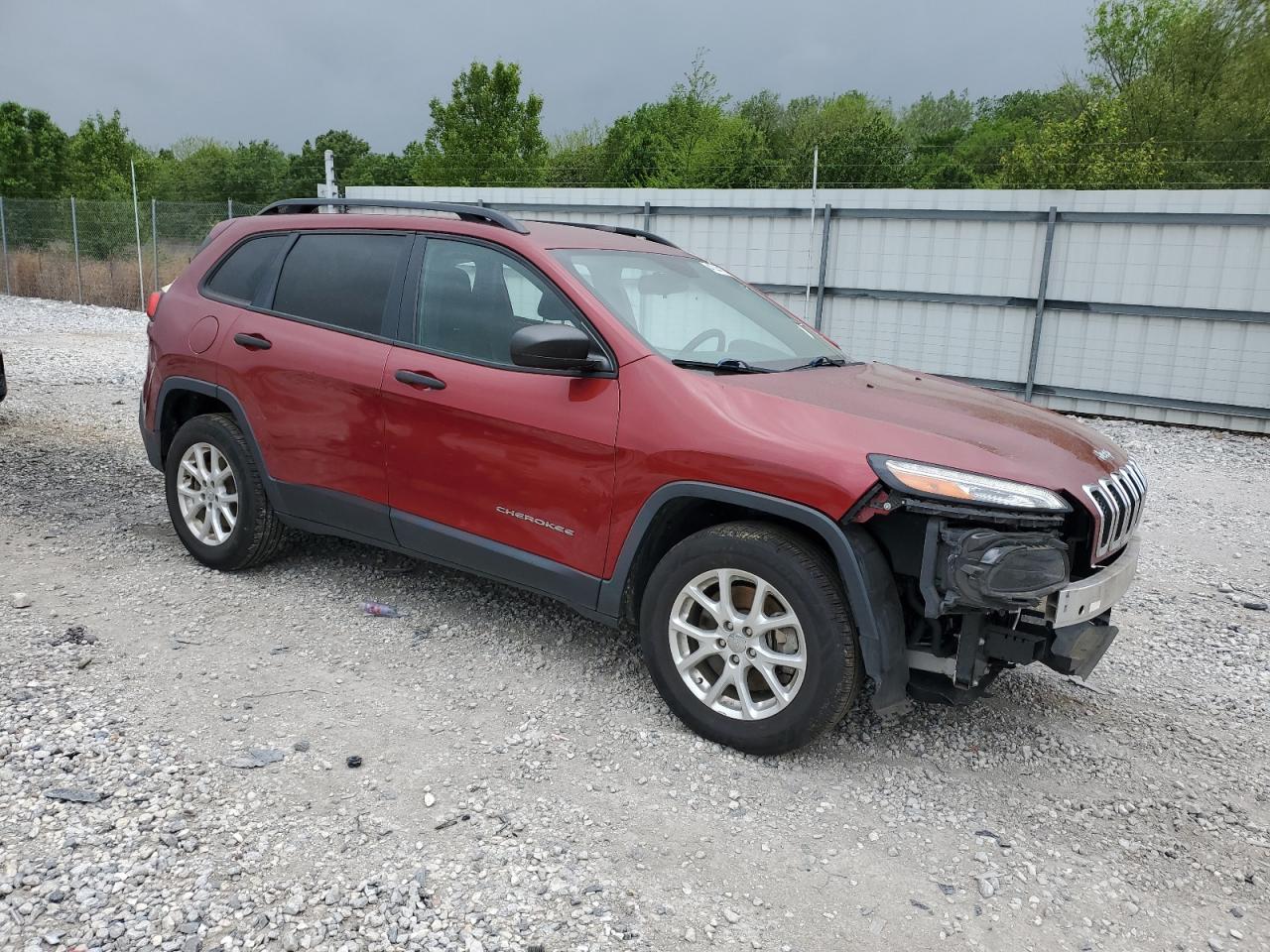 2016 Jeep Cherokee Sport vin: 1C4PJMAB9GW235636