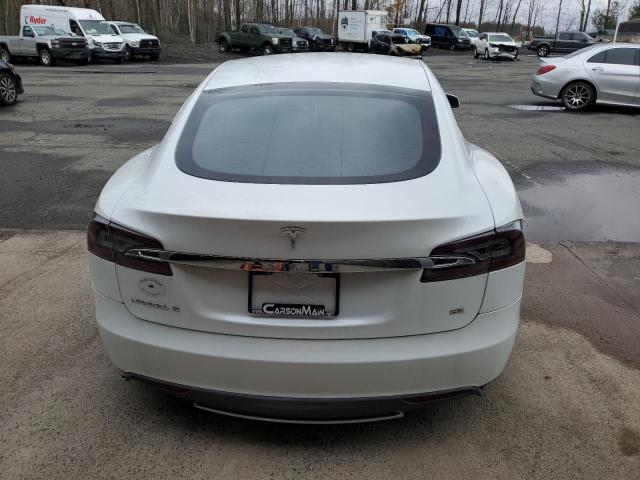 Хетчбеки TESLA MODEL S 2013 Білий