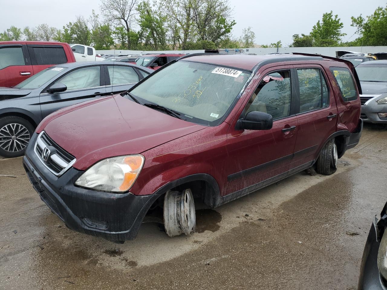 Lot #2784344143 2003 HONDA CR-V LX