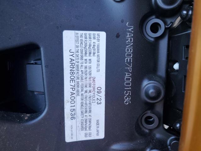 2023 YAMAHA MTM890 JYARN80E7PA001536