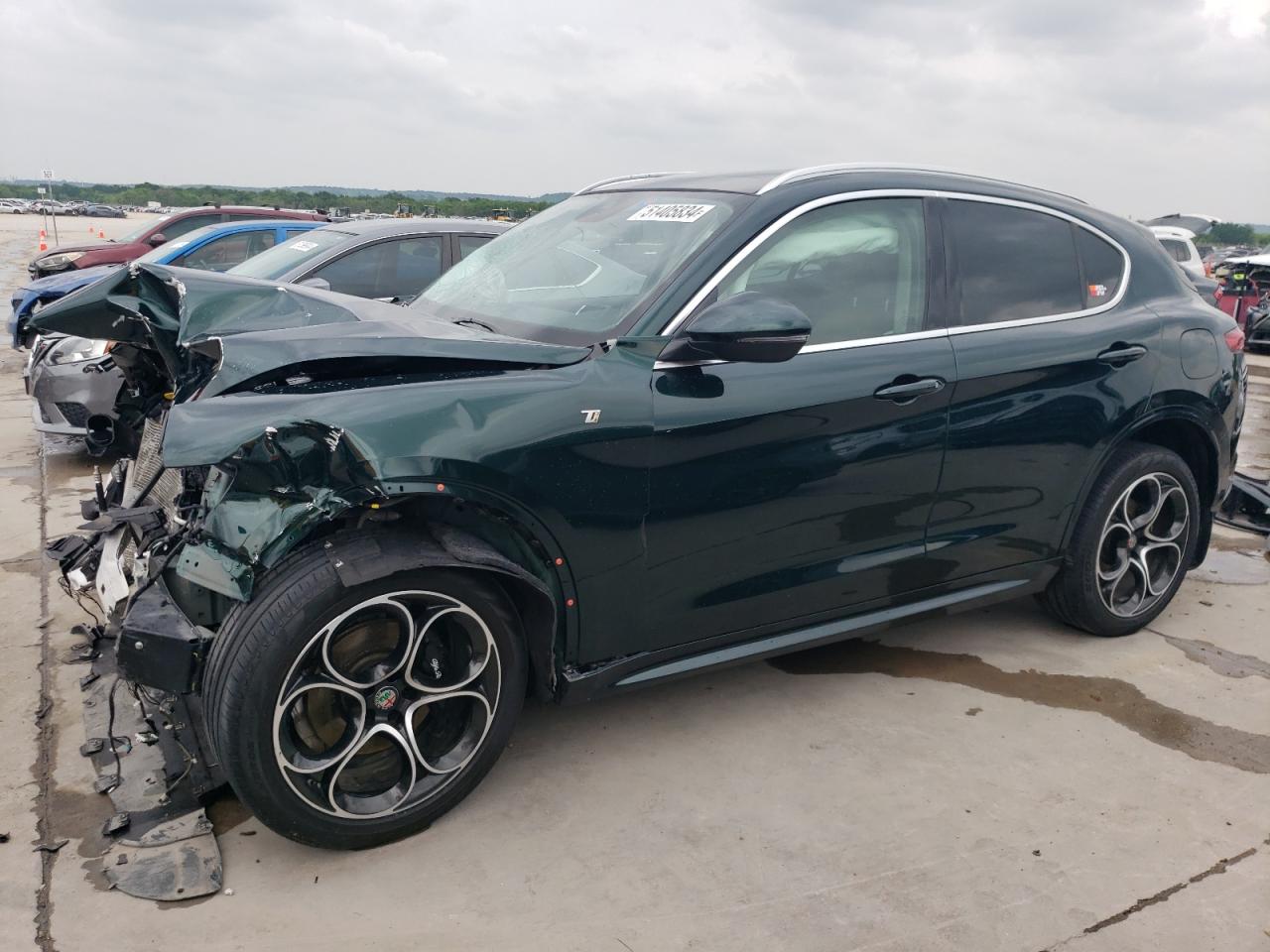 2020 Alfa Romeo Stelvio Ti vin: ZASPAKBN2L7C75811