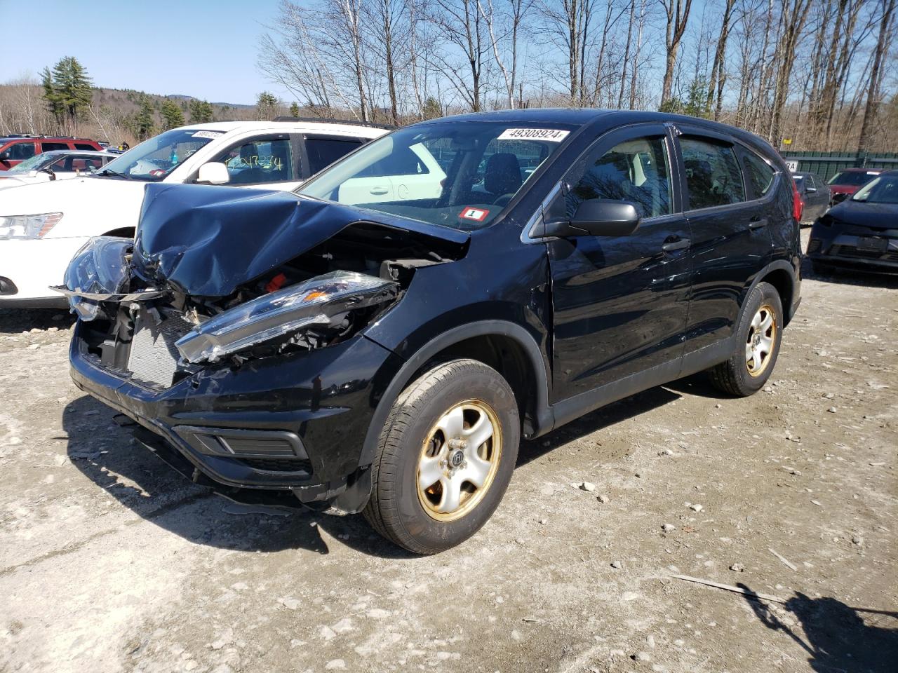 5J6RM4H31FL129965 2015 Honda Cr-V Lx