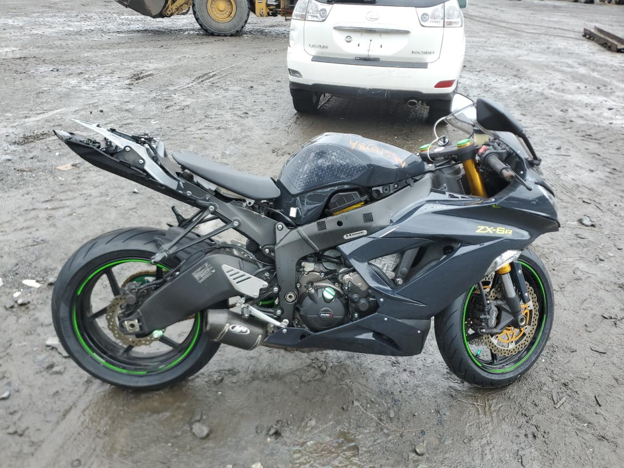 2015 Kawasaki Ninja ZX-6R at NY - Marlboro, Copart lot 48691574 