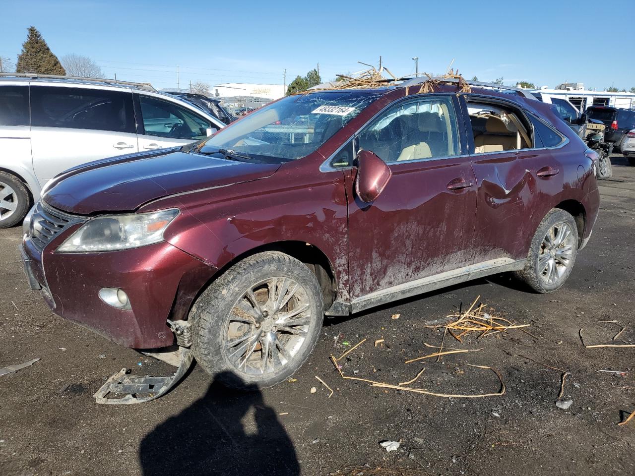 2013 Lexus Rx 450 vin: JTJBC1BA3D2066271