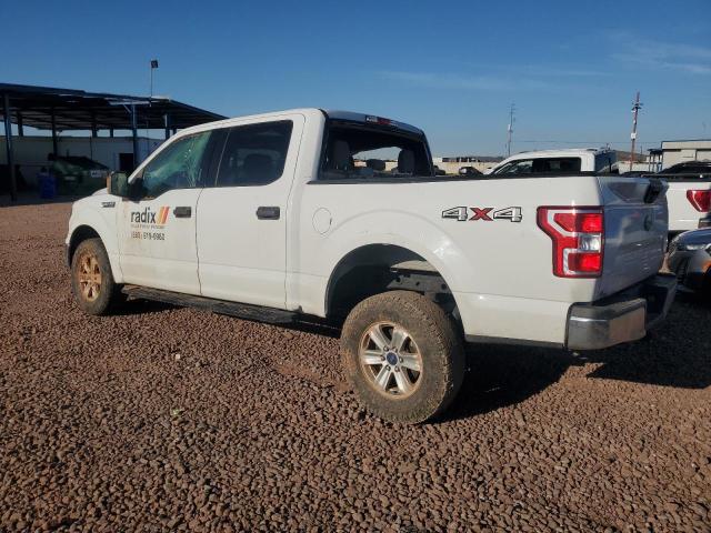 FORD F150 SUPER 2019 white  gas 1FTEW1E54KFB40003 photo #3