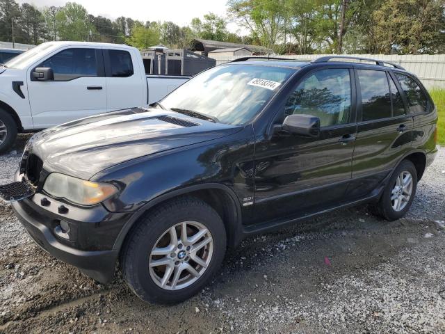 Lot #2440896142 2005 BMW X5 3.0I salvage car