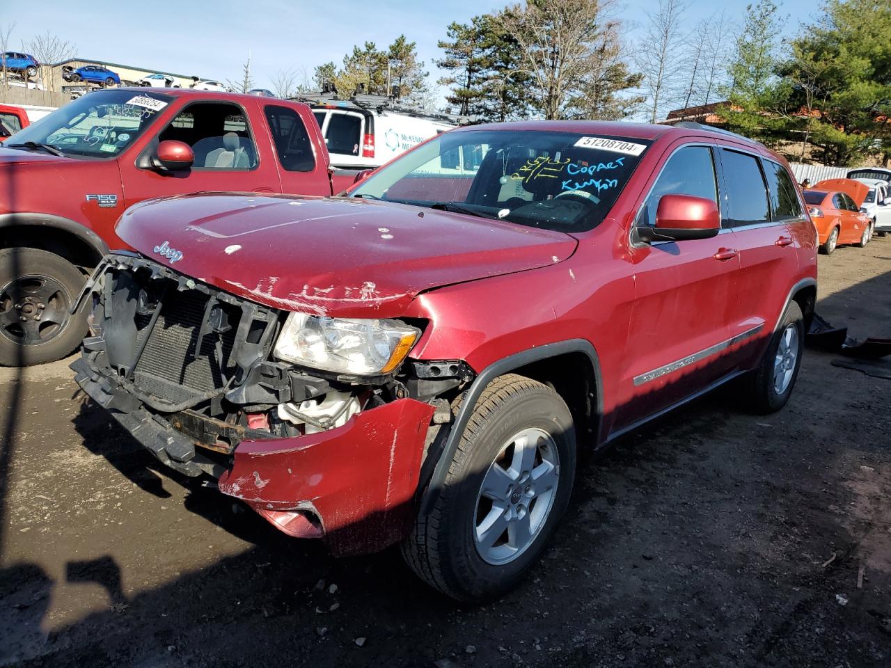 2013 Jeep Grand Cherokee Laredo vin: 1C4RJFAG8DC568665