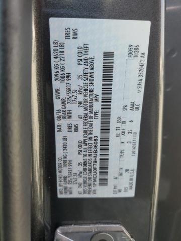 2017 FORD ESCAPE S - 1FMCU0F79HUB36083