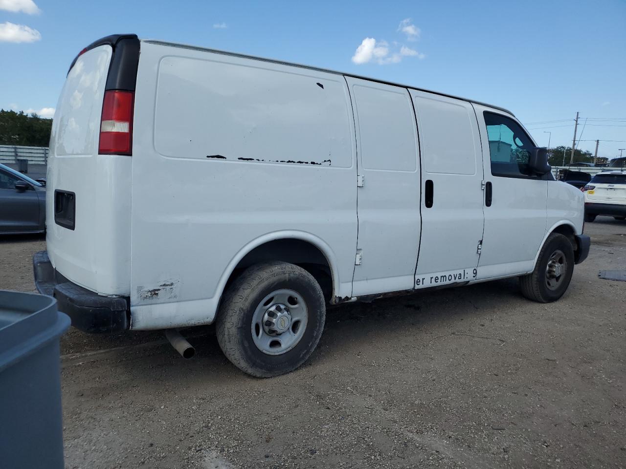 1GCWGFBA2D1161884 2013 Chevrolet Express G2500