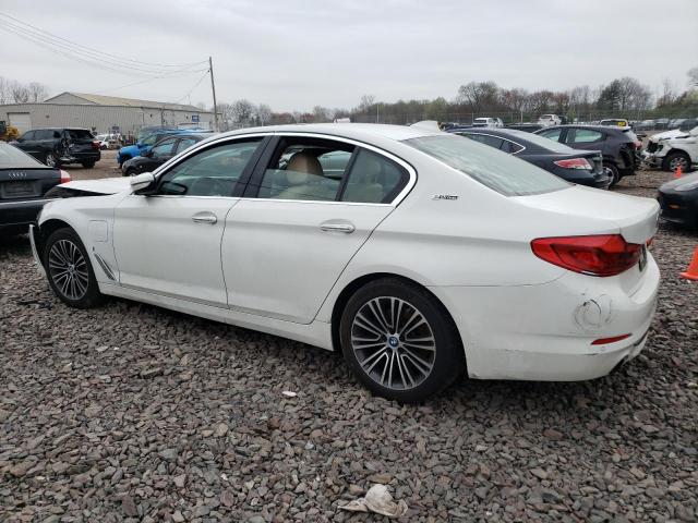 BMW 530XE 2018 white  hybrid engine WBAJB1C51JB085235 photo #3