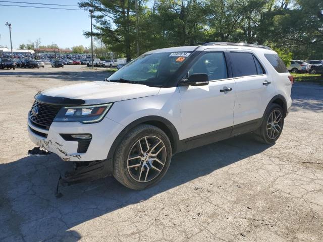 2018 Ford Explorer Sport VIN: 1FM5K8GT3JGA92594 Lot: 51387674