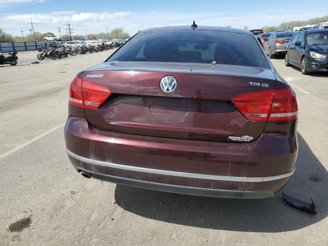 2012 Volkswagen Passat Se VIN: 1VWBN7A33CC089719 Lot: 50059284